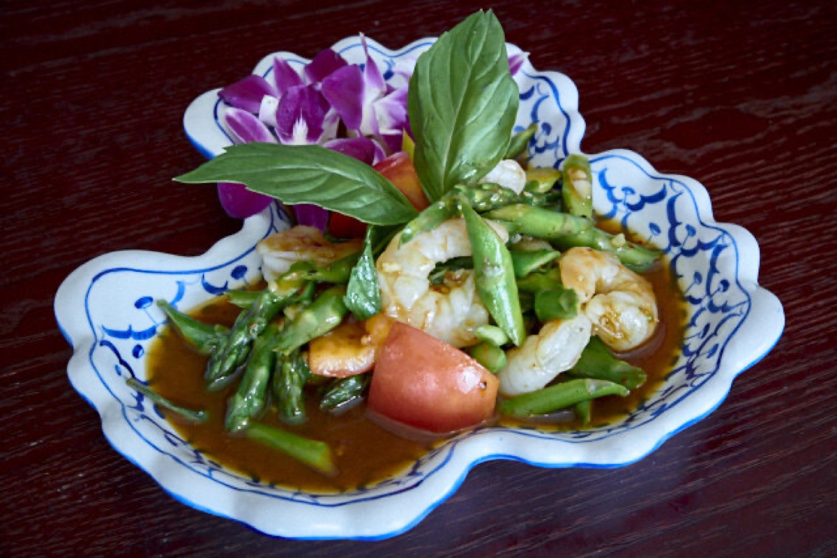 Freshly cooked Thai food at Sila Thai Cuisine